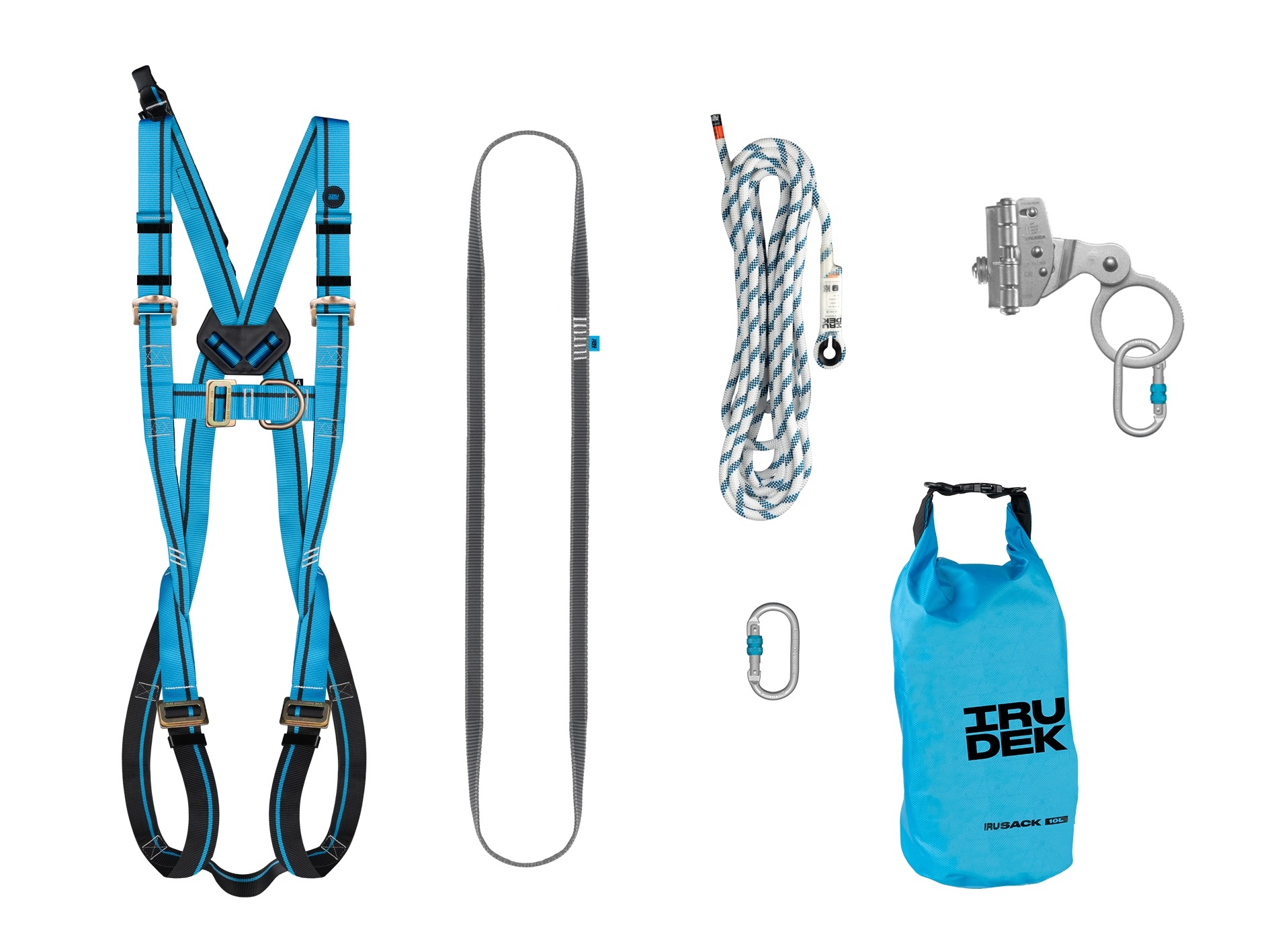 Irudek Ulia Pro 10 m – kompletní sada s postrojem Light 3 a Ergostop 2 Kit