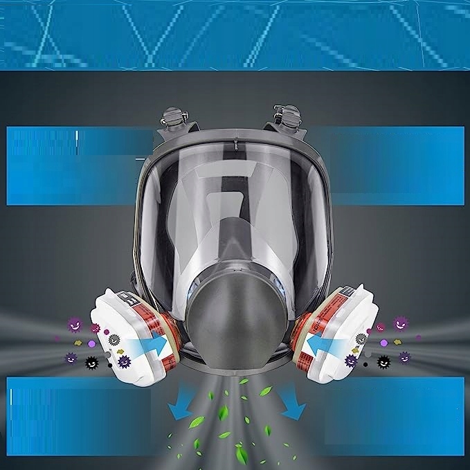 MASKA OCHRONNA LAKIERNICZA BHP PRZECIWPYŁOWA Model 25E05000123