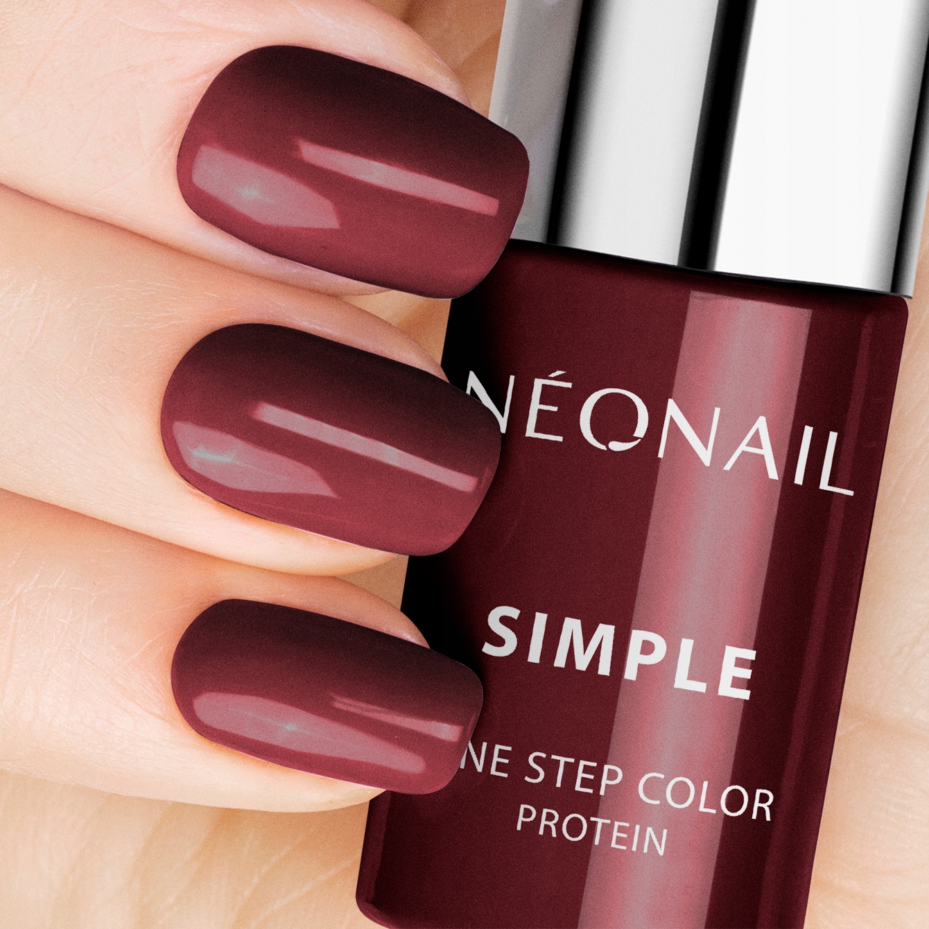 NEONAIL Lakier Hybrydowy SIMPLE 3w1 GLAMOROUS 7,2 ml - WYPRZEDAŻ Pojemność 7.2 ml