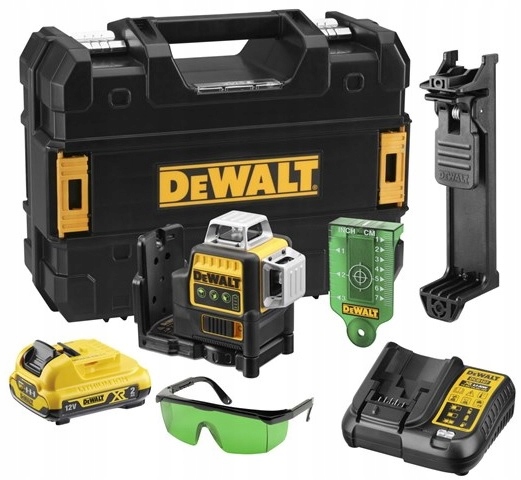 Laser krzyżowy DeWalt DCE089D1G akumulator 12V/2.0Ah