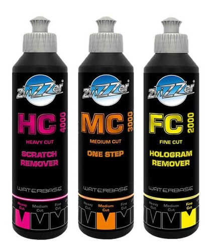ZviZZer HC4000 + MC3000 + FC2000 - набор из 3 паст