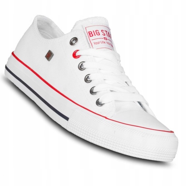 

Trampki Białe Big Star Klasyk T274022 R37