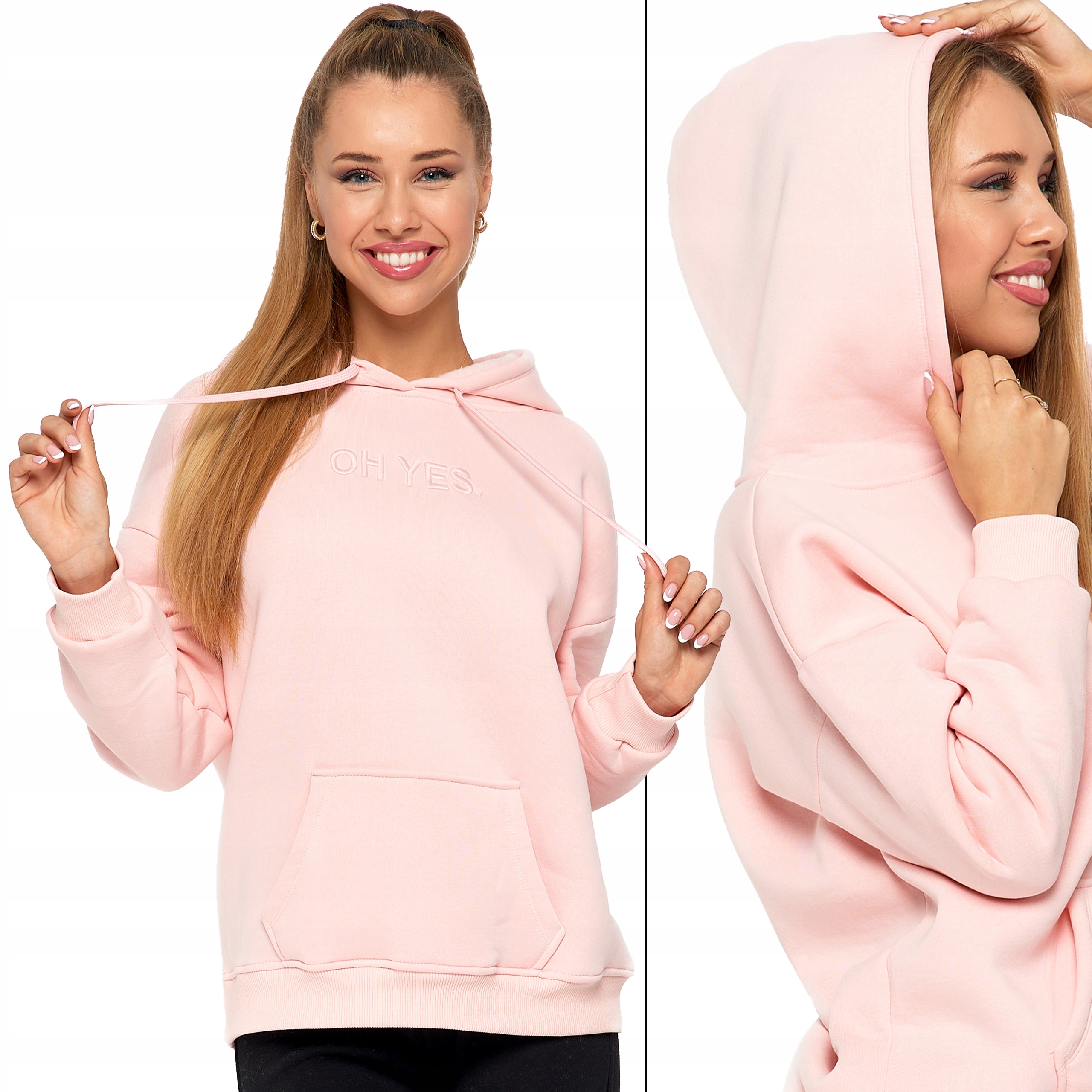 

Moraj Bluza Damska z Kapturem różowy 5400-001 L