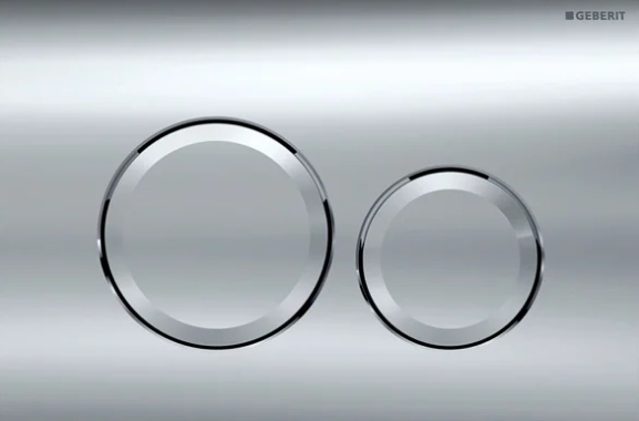 Delta20 Spouštěcí tlačítko Chrom lesklý