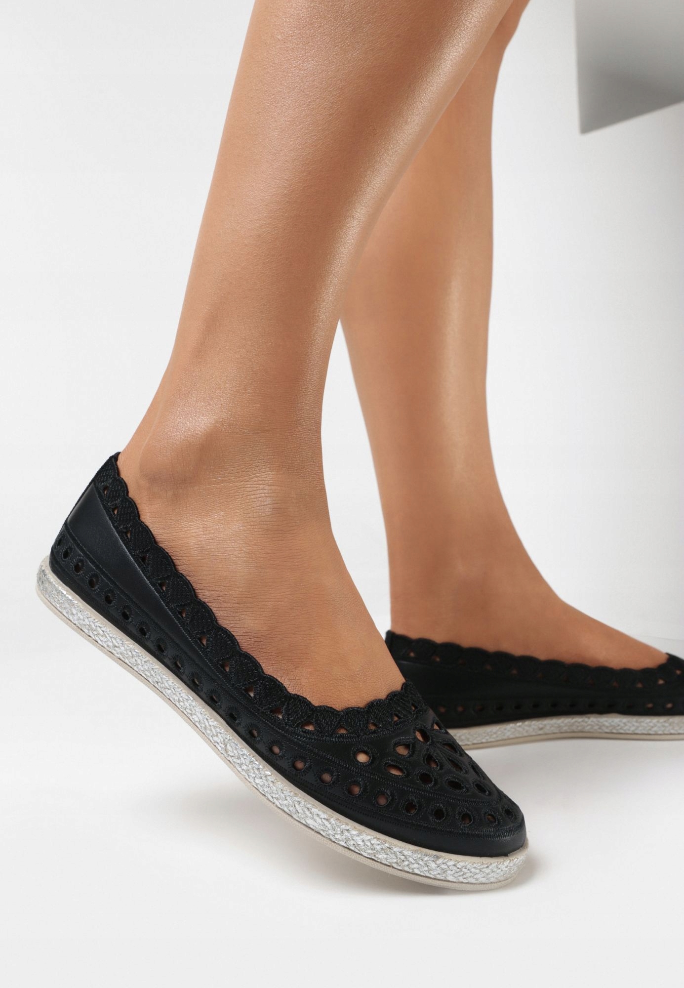 

Born2Be Czarne Espadryle damskie 39