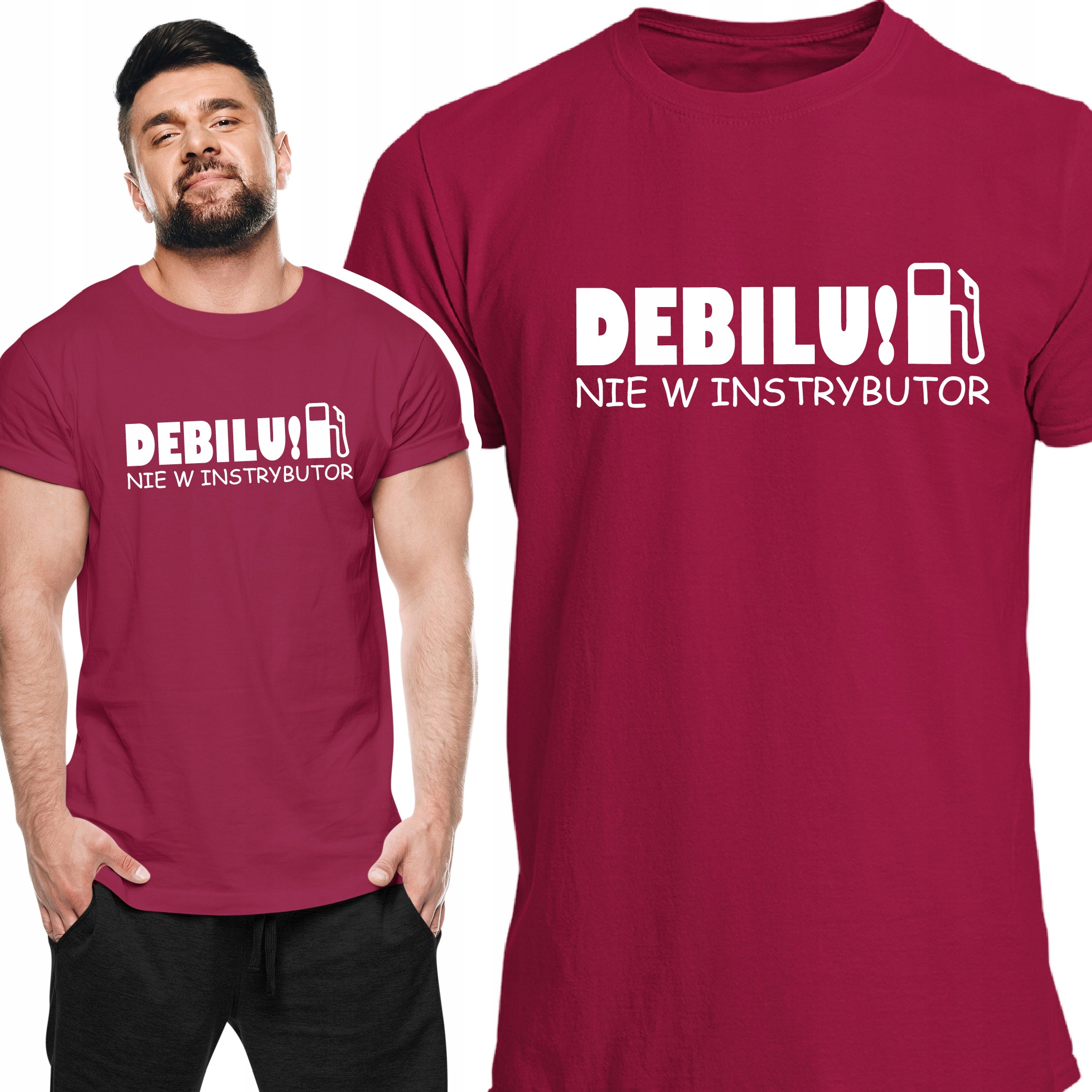 

Koszulka W Instrybutor Nie Sczel Deb*lu Bmw Orlen