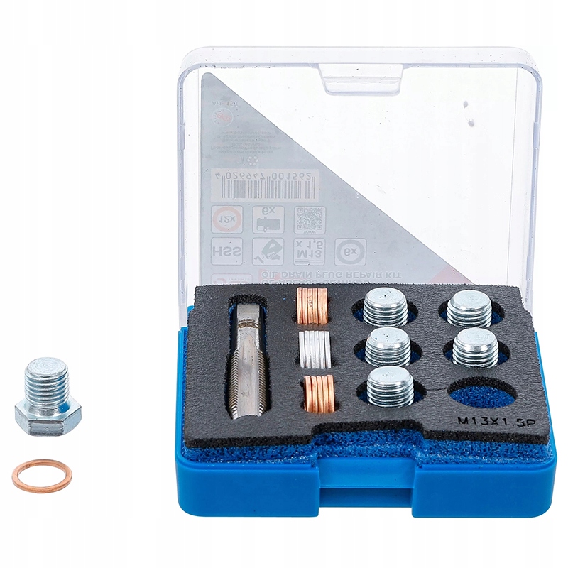 Sada pro opravu závitů olejové výpusti M13 x 1,5 mm, Bgs 156