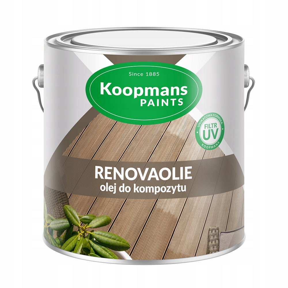 Renovaolie Olej do kompozytu Uv Koopmans 2,5L Bezbarwny Uv
