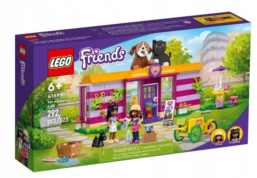 Lego Friends 41699 Kawiarnia Przy Schronisku