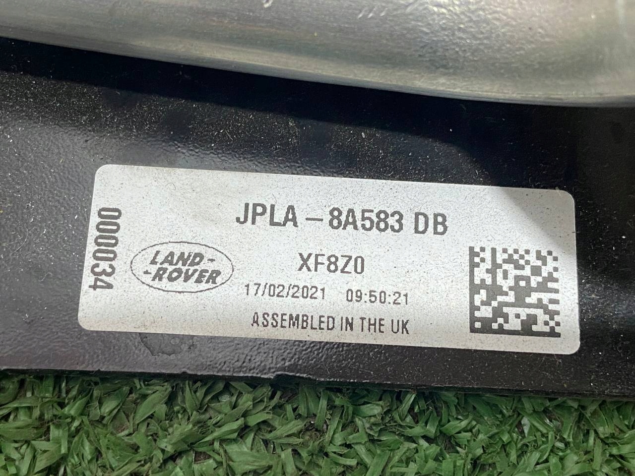 трубы воды нагреватель RANGE L494 JPLA-8A583-DB