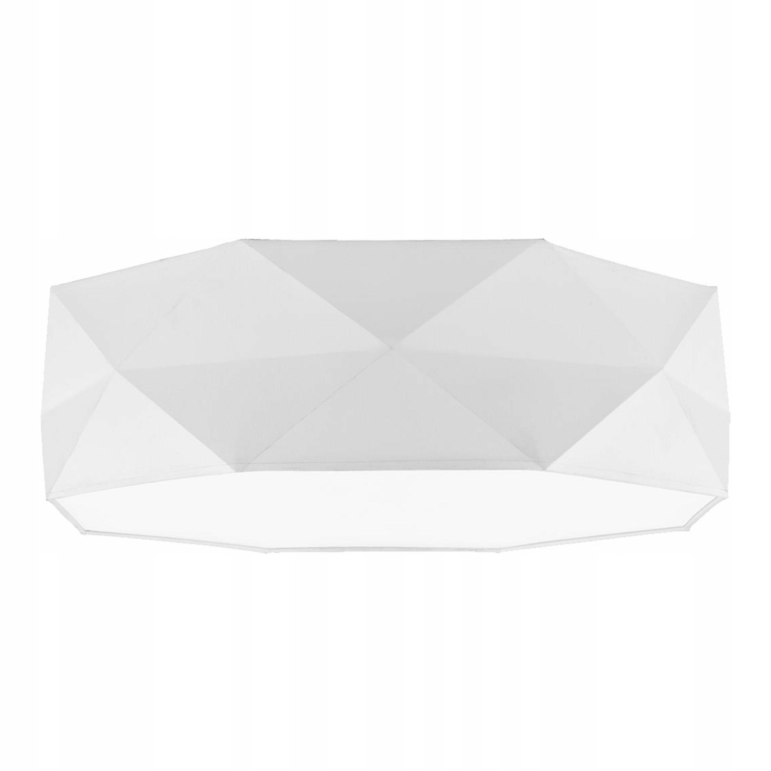 Stropné Svietidlo Kantoor Biely Abažúr 4xE27 52 cm Moderná závesná lampa