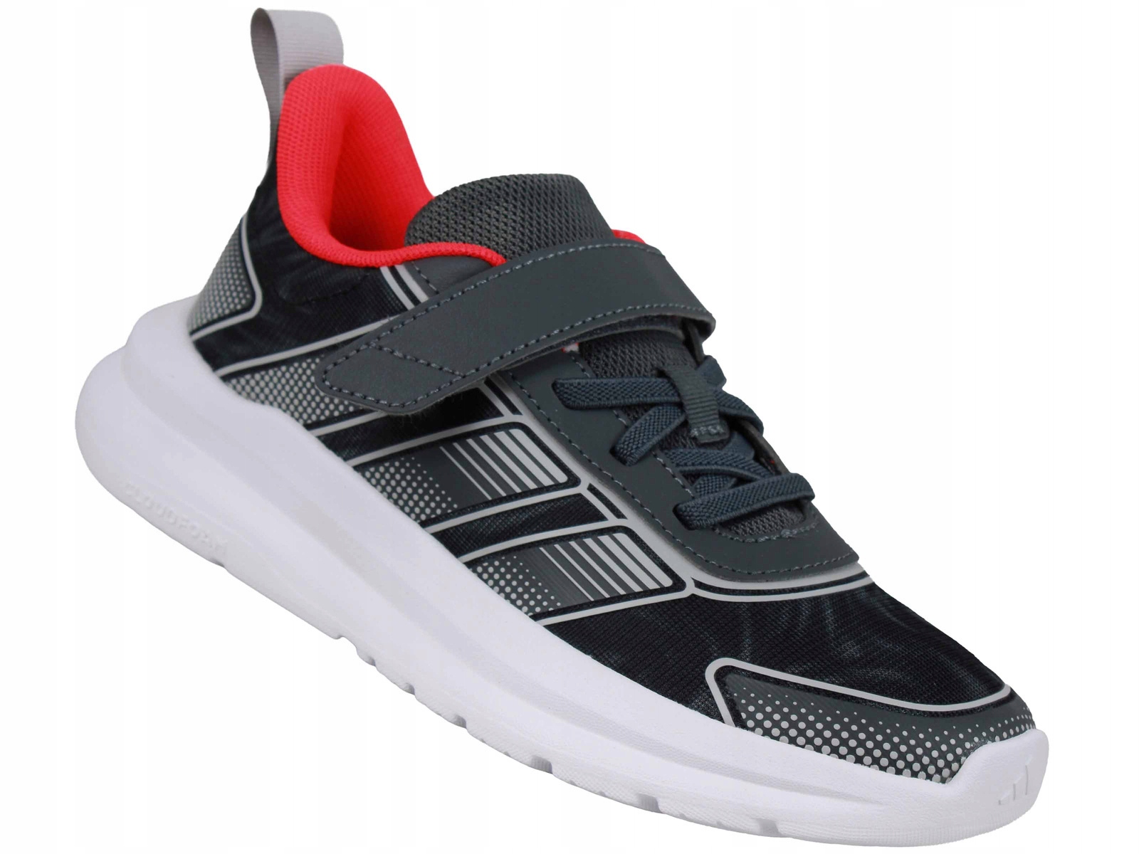 Adidas Tensaur Run 4.0 El KI0106 Dziecięce Młodzieżowe Szare Bieganie