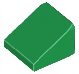 

Lego 54200 Skos Dachówka 1x1 zielony Nowy (1g)
