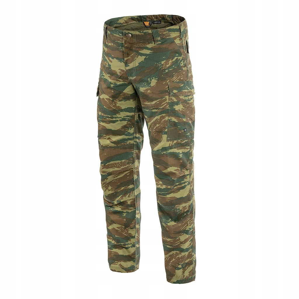 Vojenské taktické kapsáče kalhoty Maskáčový Pentagon Bdu 2.0 Greek Lizard 36/34