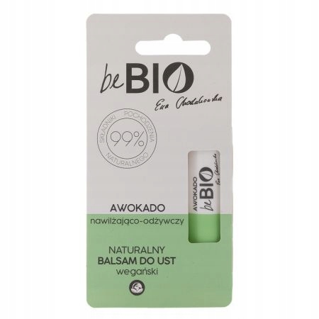 

beBIO balsam do ust nawilżająco-odżywczy Awokado