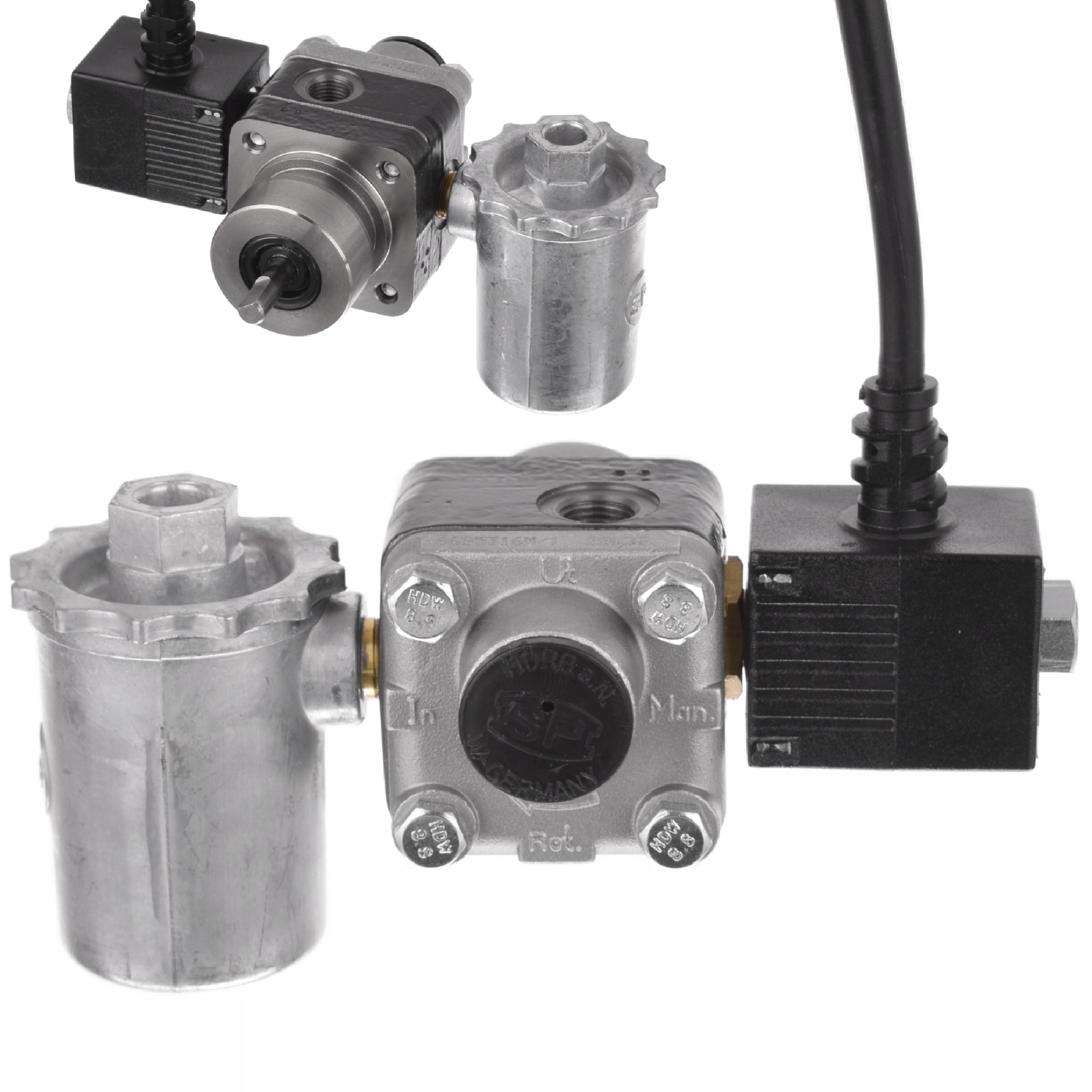 Čerpadlo palivová pumpa 24V pro myčku Karcher Hds 895 1295 695 levé otáčky