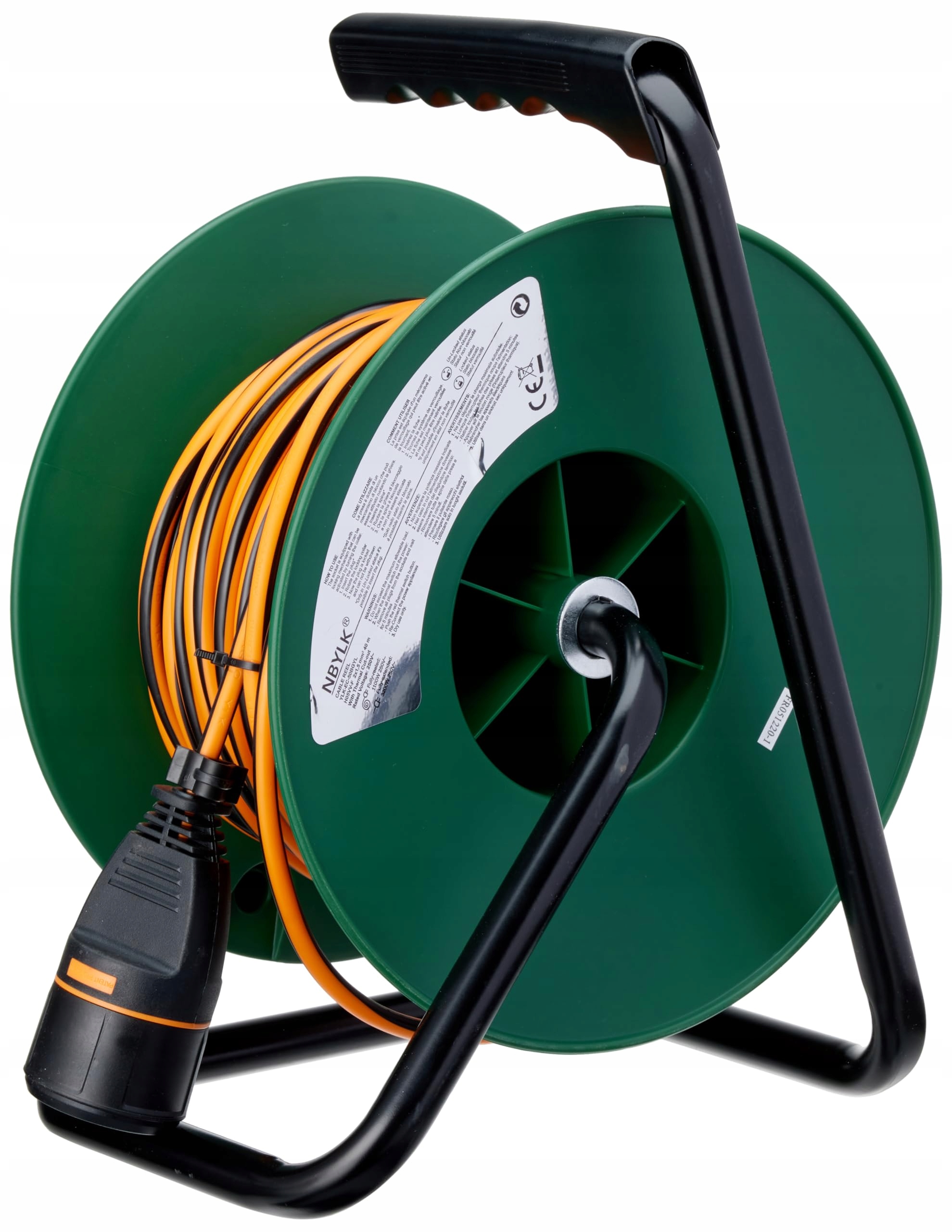 ELECTRALINE Kabel Bębnowy 40M 2x1.5 Z Gniazdem Electralock System Blokady — miniatura 3