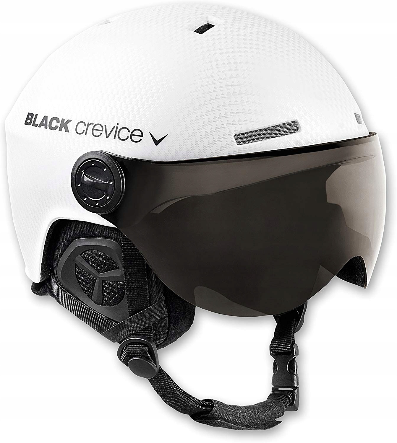 Helma Black Crevice M/L 58,00-61,00 cm bílá