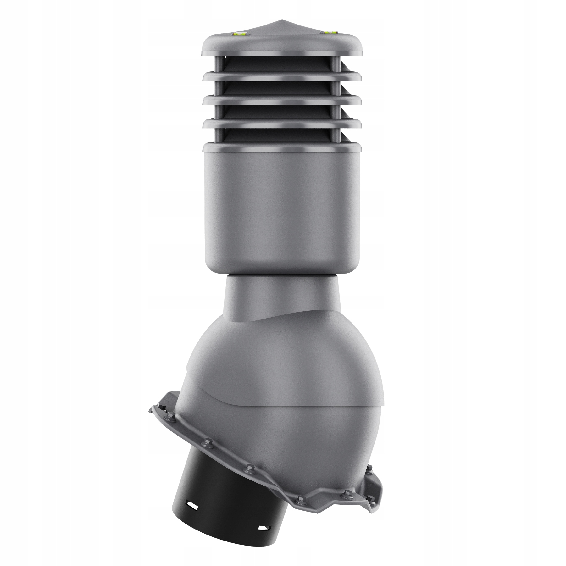 Izolovaný Smart větrací komín Izolovaný fi125 Trapézový T14 Grafit 7024