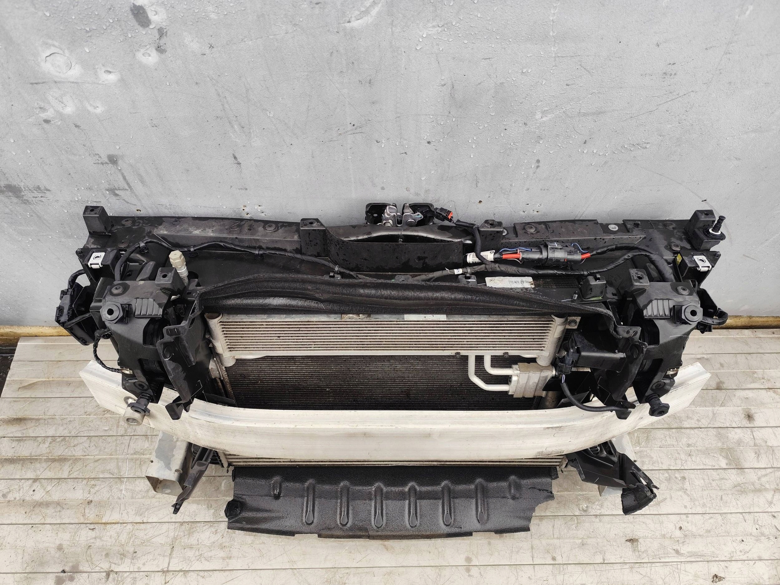 JEEP CHEROKEE KL LIFT 2.2D support panel for radiators radiator complete DEMONTAZ