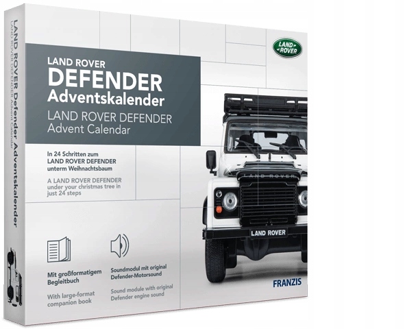 Adventný kalendár Land Rover Defender model