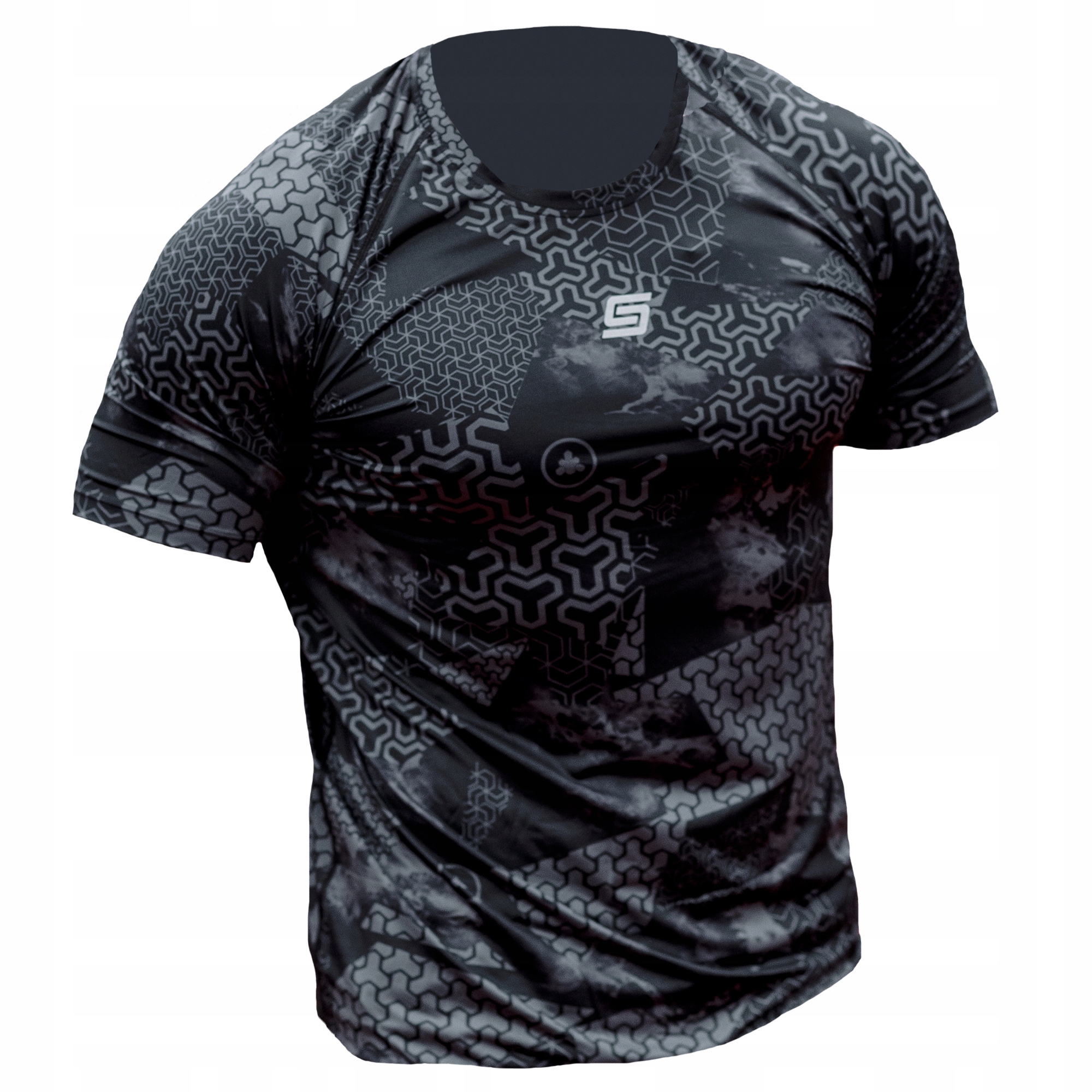 Bielizna sportowa męska tshirt kompresyjny szybkoschnący fitness crossfit