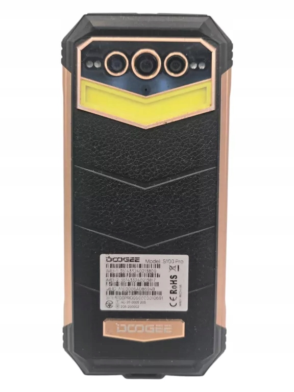 Smartfon DOOGEE S100 Pro 12 GB / 256 GB 4G (LTE) złoty
