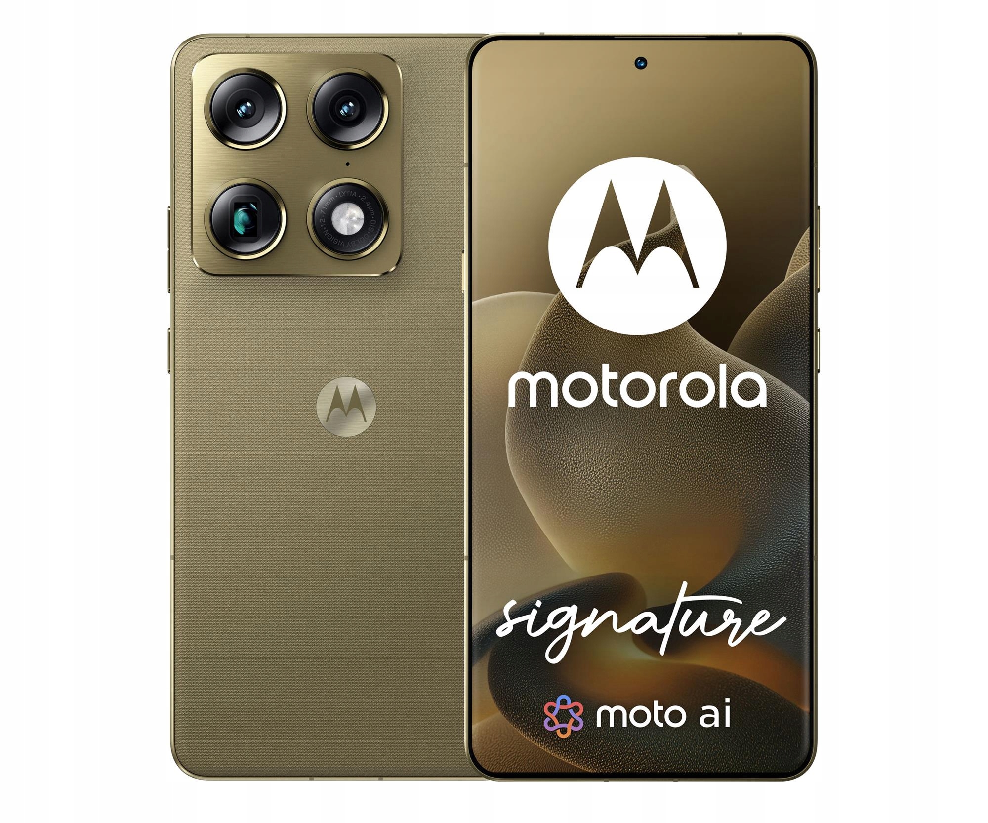 Smartfon Motorola Signature 16 Gb 512 Gb 5G Zielony Olive