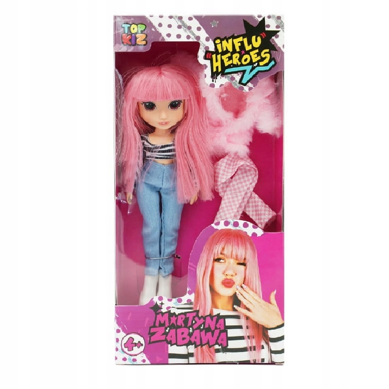 INFLUHEROES LALKA MARTYNA ZABAWA TOP KIZ 23 CM