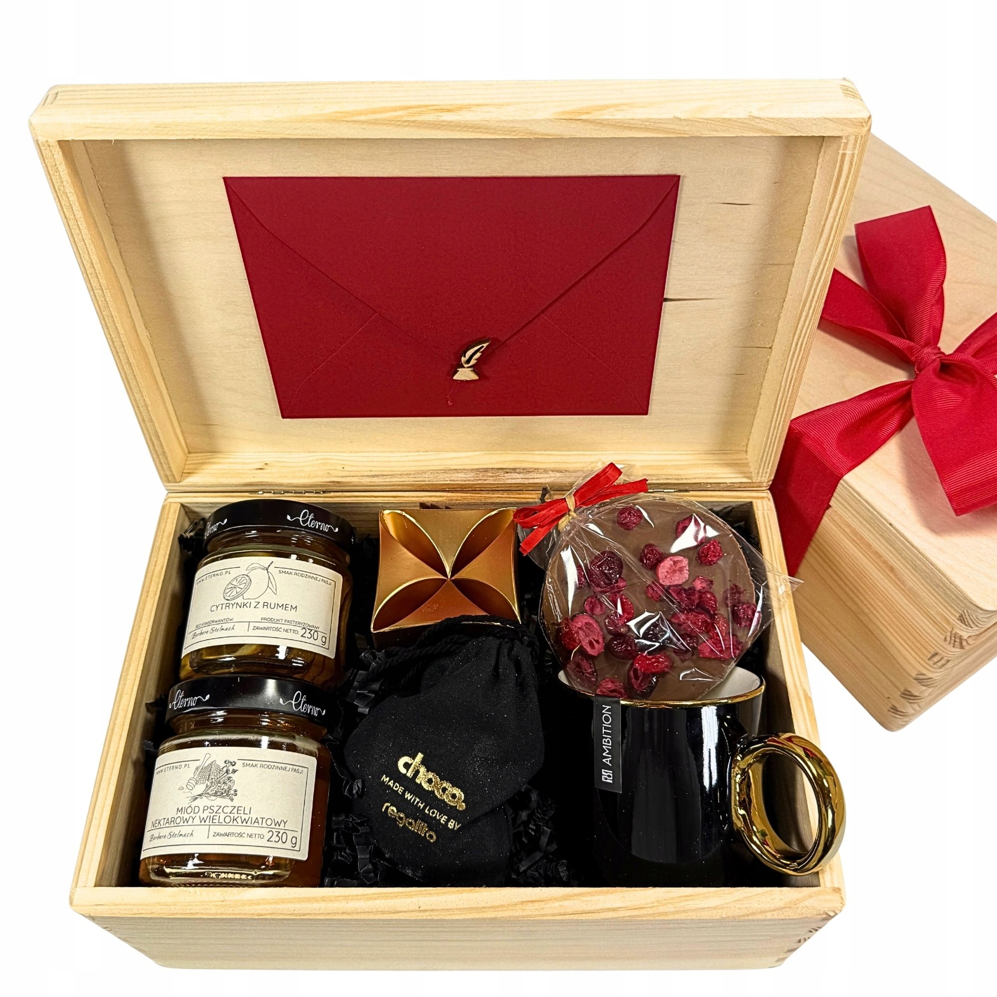 Box nr 678 Zestaw Kosz Prezentowy Upominek Personalizowany Pudełko