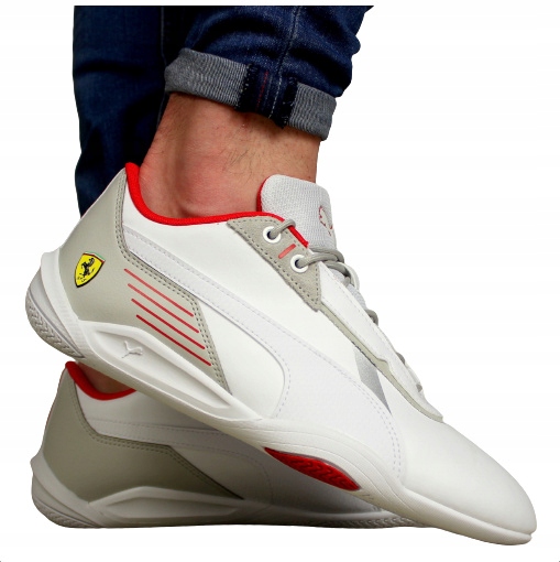 pánské sportovní boty Ferrari Puma Formula F1 Bílé