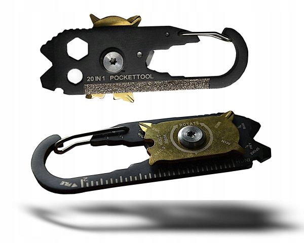 

Wielofunkcyjny Multitool Brelok 20 x Piłka Nóż