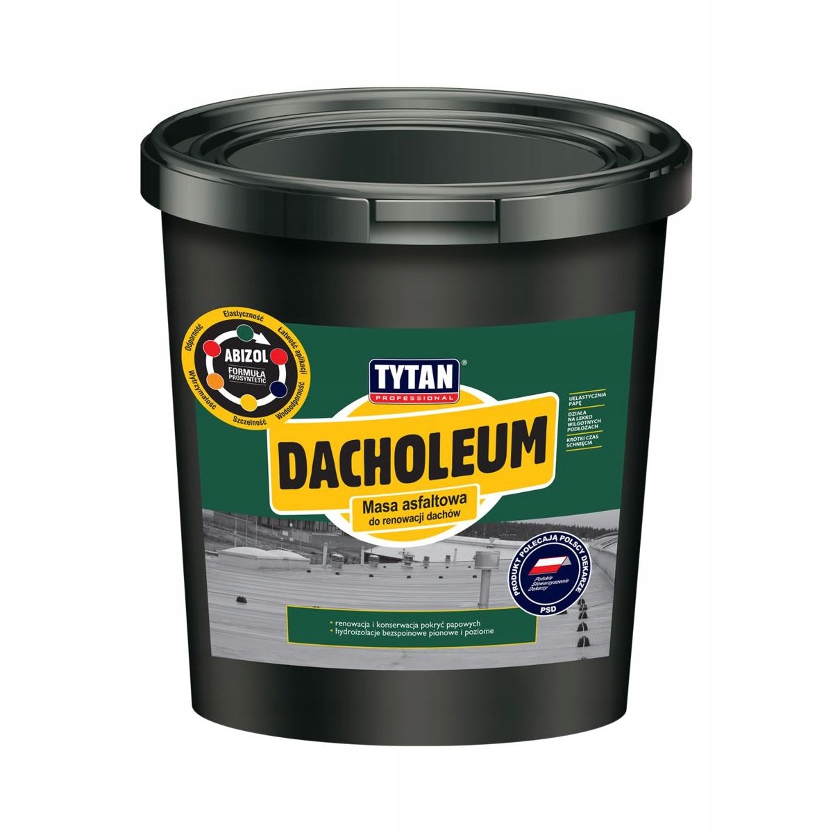 Masa asfaltowa do renowacji dachów DACHOLEUM 5 kg