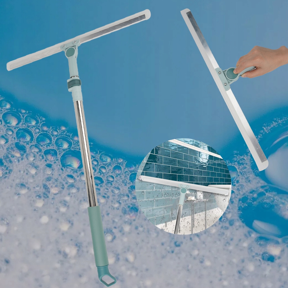 ŚCIĄGACZKA SILIKON DO WODY PODŁÓG 110cm ZGARNIACZ Z TELESKOPOWY KIJEM Marka Bedee