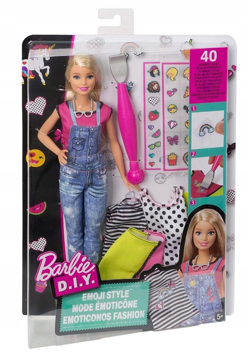 BARBIE DYN93 ZRÓB TO SAMA NAKLEJKI