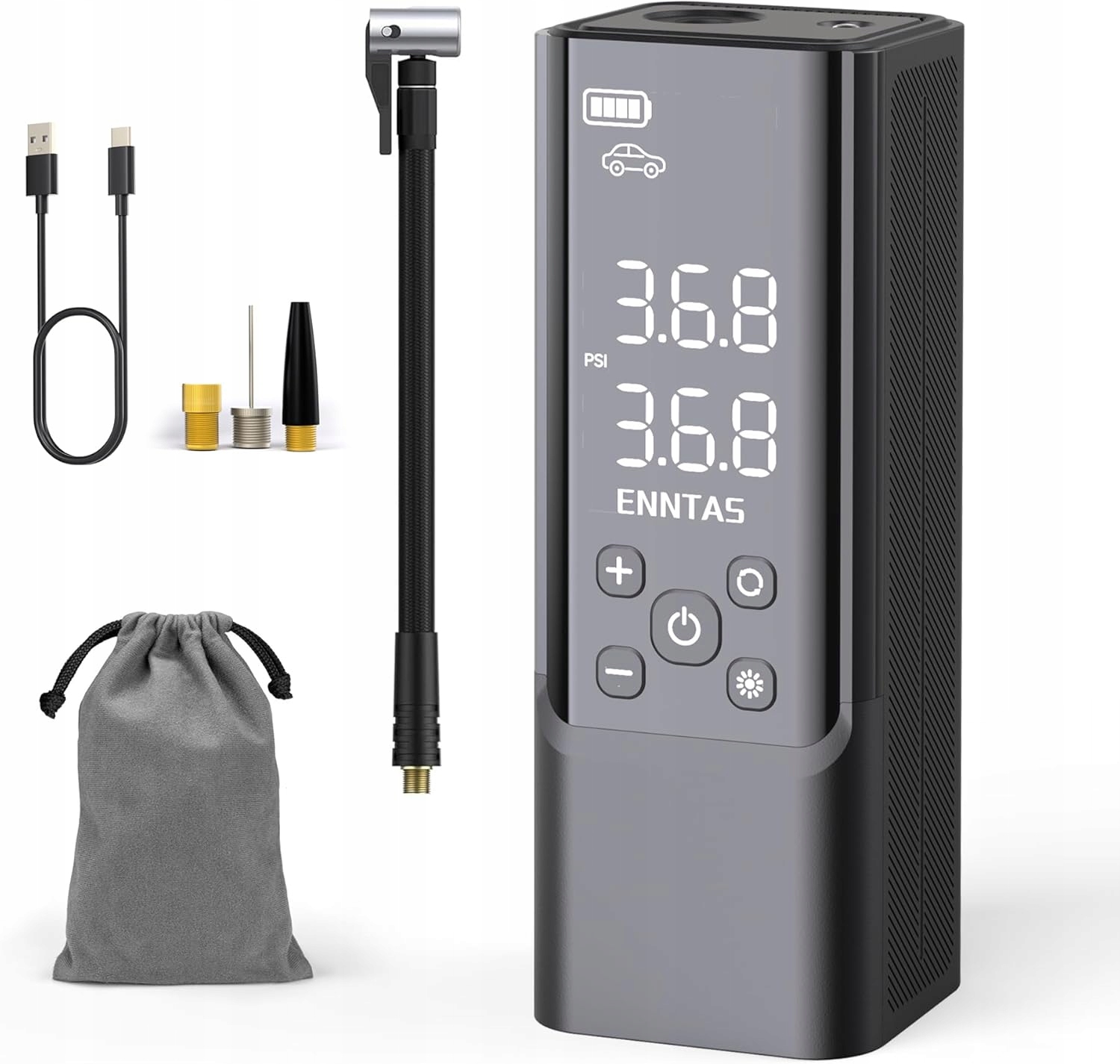 Elektrická pumpa Fayibuyi Wireless Air Pump šedá