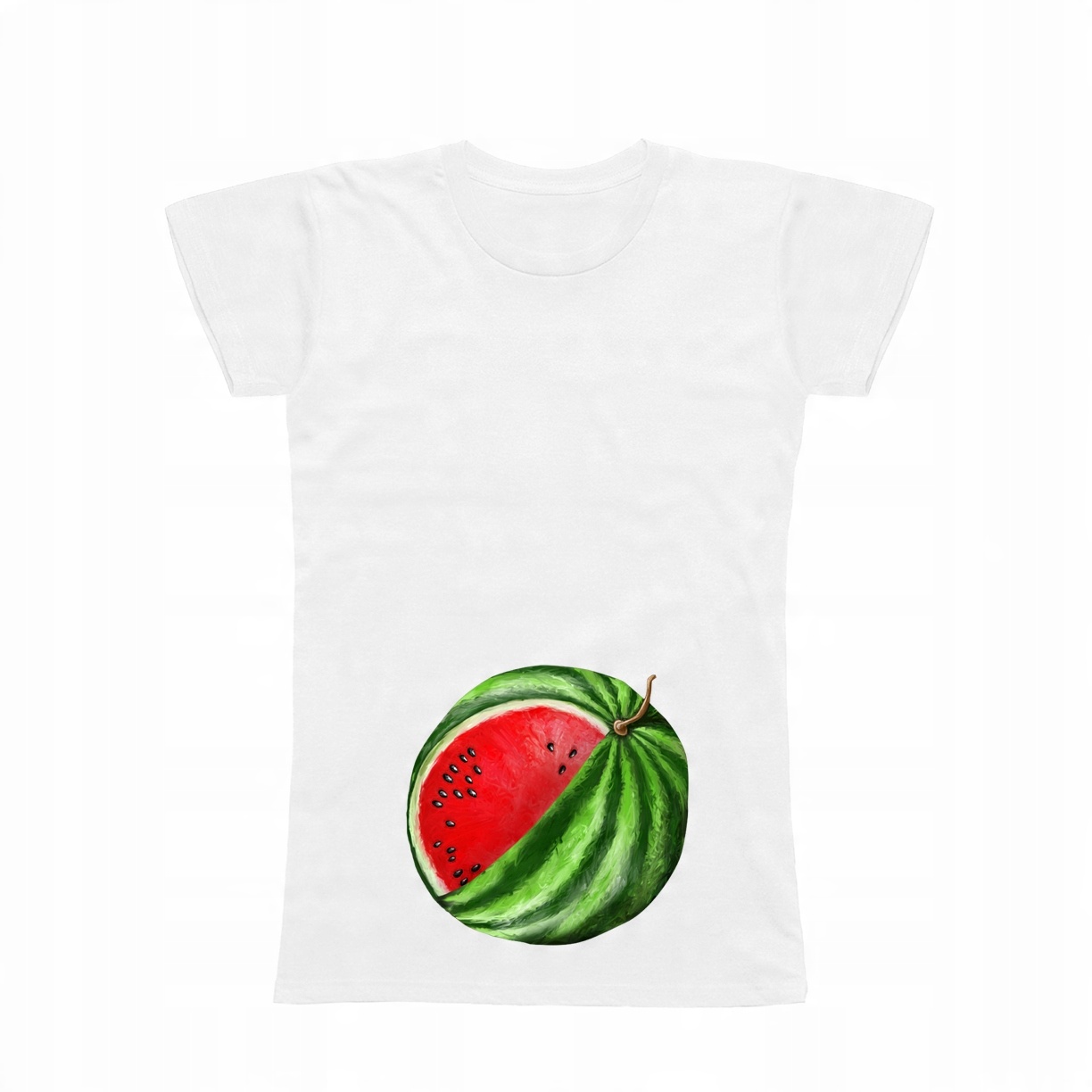 

M - Koszulka T-shirt Ciążowa Arbuz Dla Mamy Ciąża