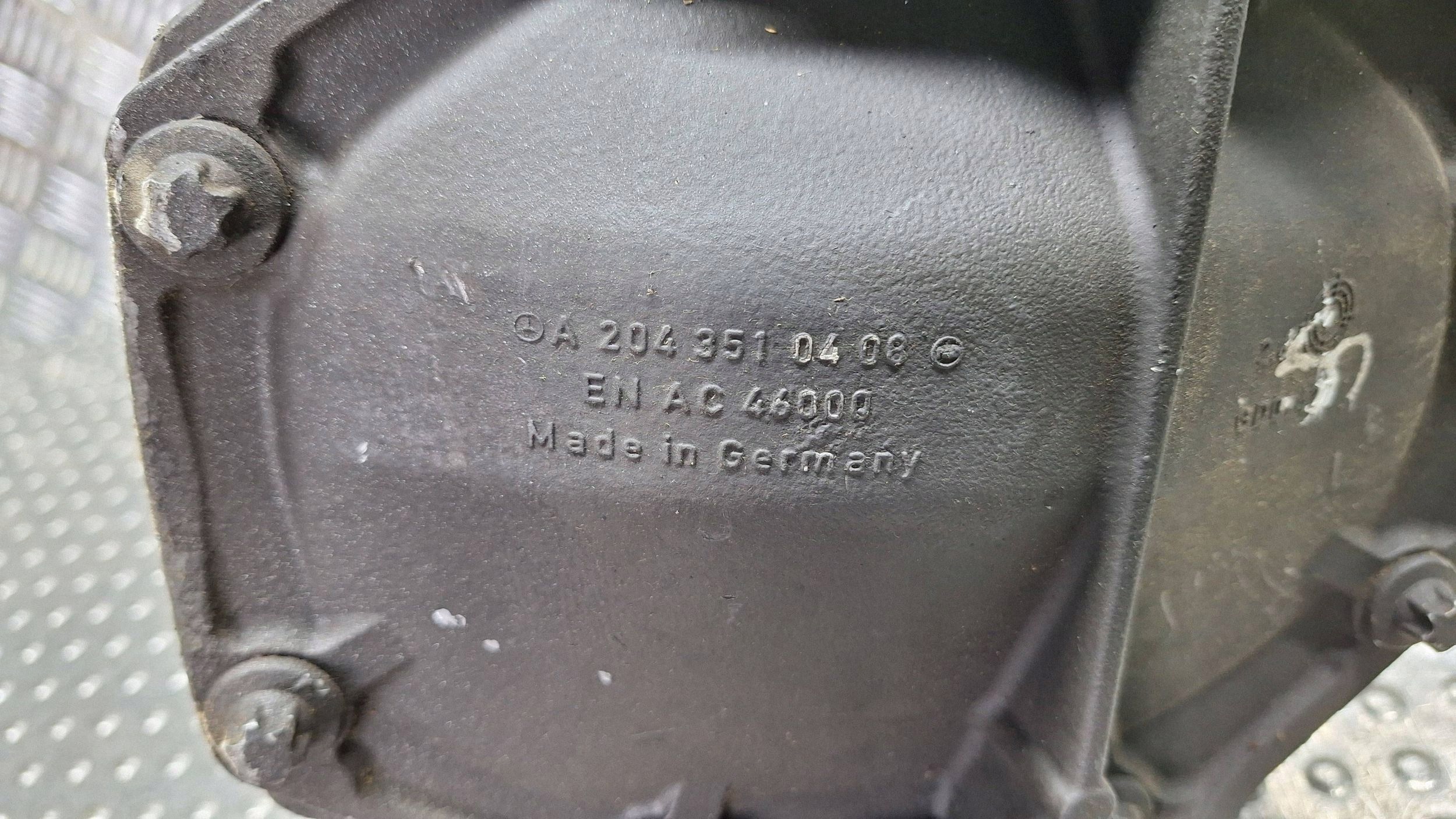 differential diff rear part 2,65 A2043510408 MERCEDES W204 W212