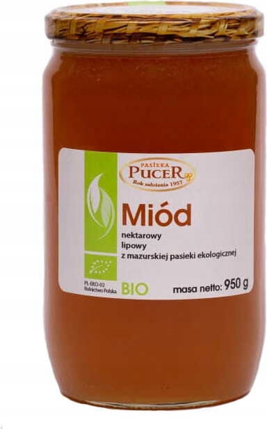 Levně Lipový med Bio 950 g Pucer