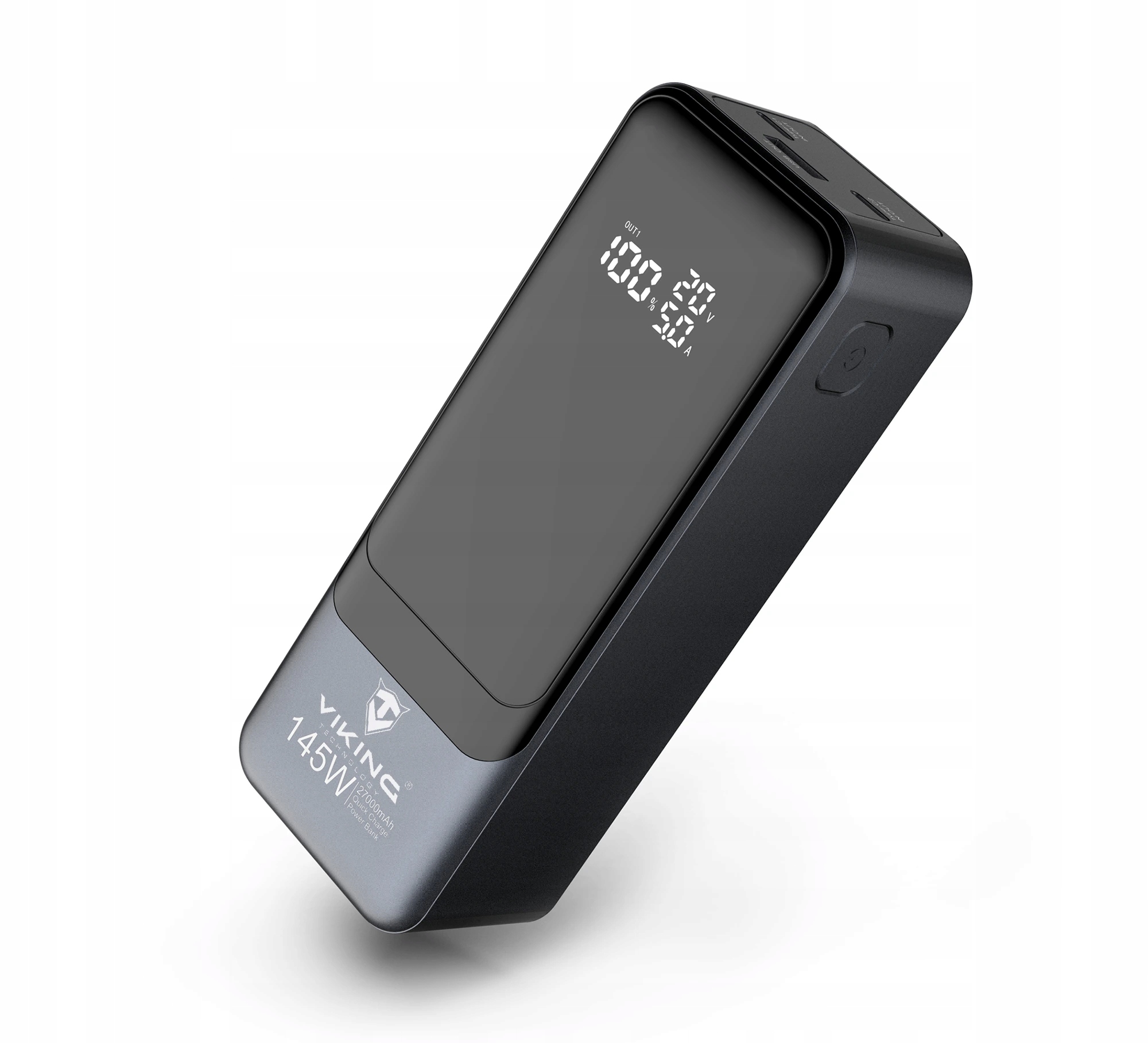 Powerbanka Viking 27000 mAh čierna