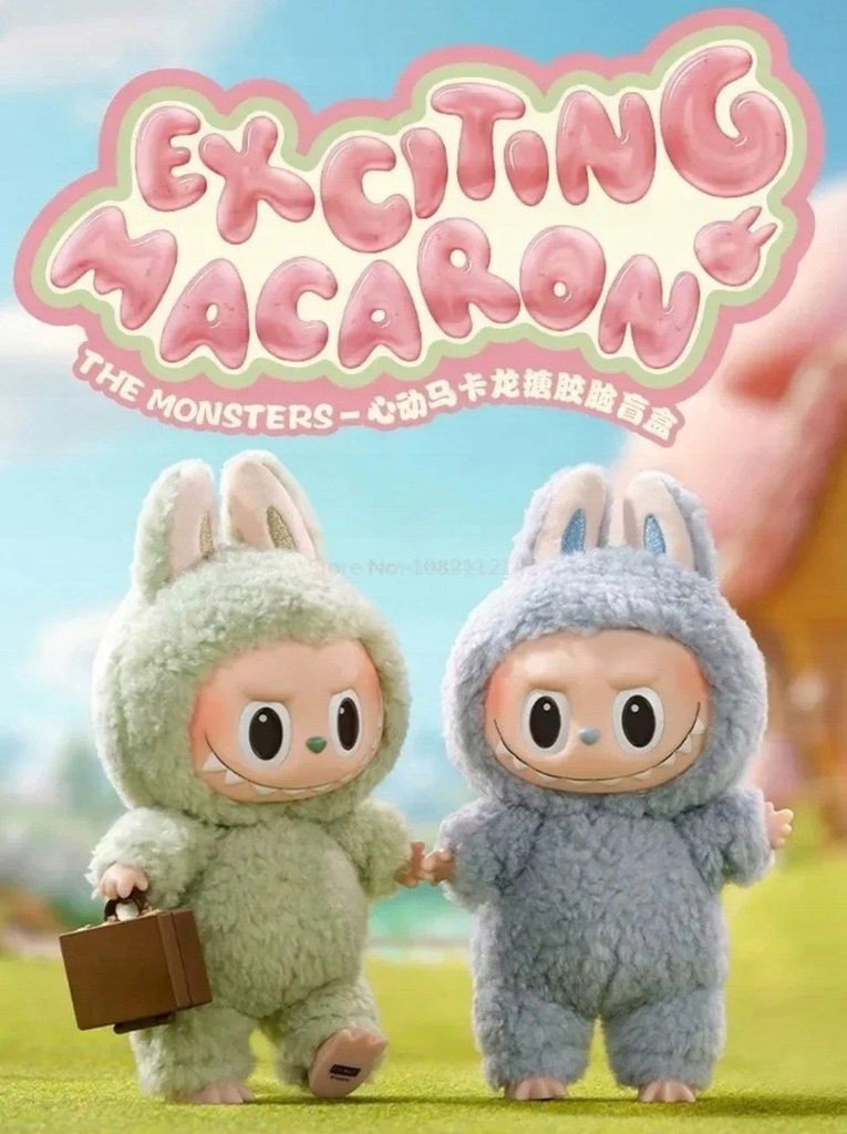 Labubu Pop Mart The Monsters Exciting Macaron Brelok Minimalny wiek dziecka 3