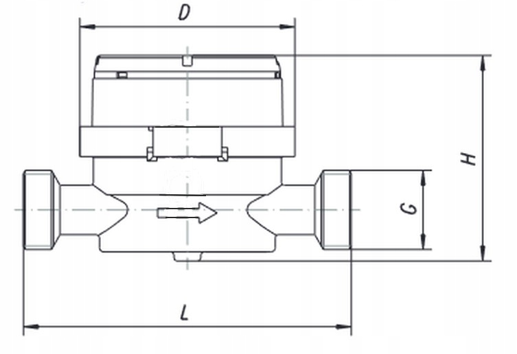 WODOMIERZ 1/2 1,6 ENBRA APATOR NOWY SMART + USZCZ. 2023 Rodzaj wodomierz do wody zimnej