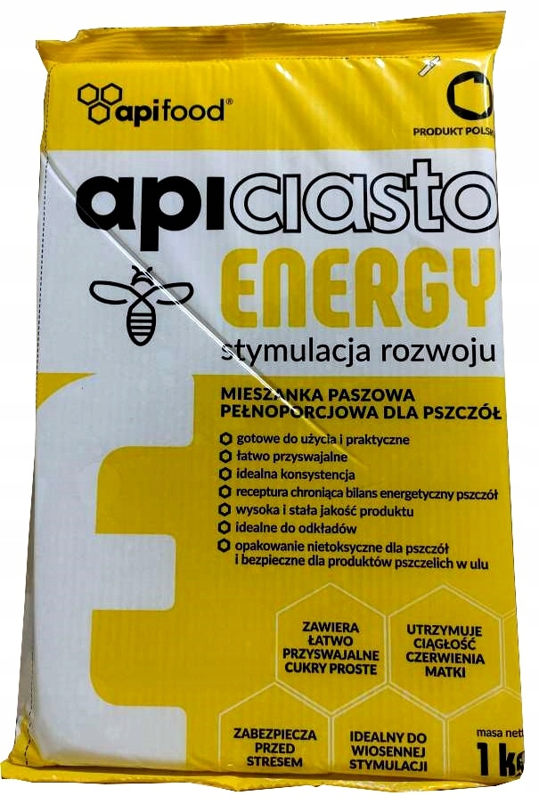 

Apiciasto 20x1kg Pokarm dla pszczół Energetyzujący
