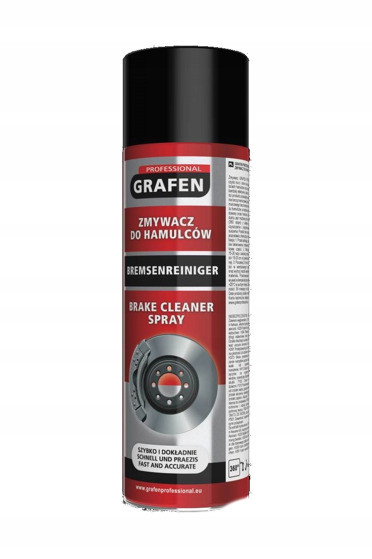 Zmywacz Odtłuszczacz Brake Cleaner 500ml Hamulców Tarcz Zacisków Sprzęgła