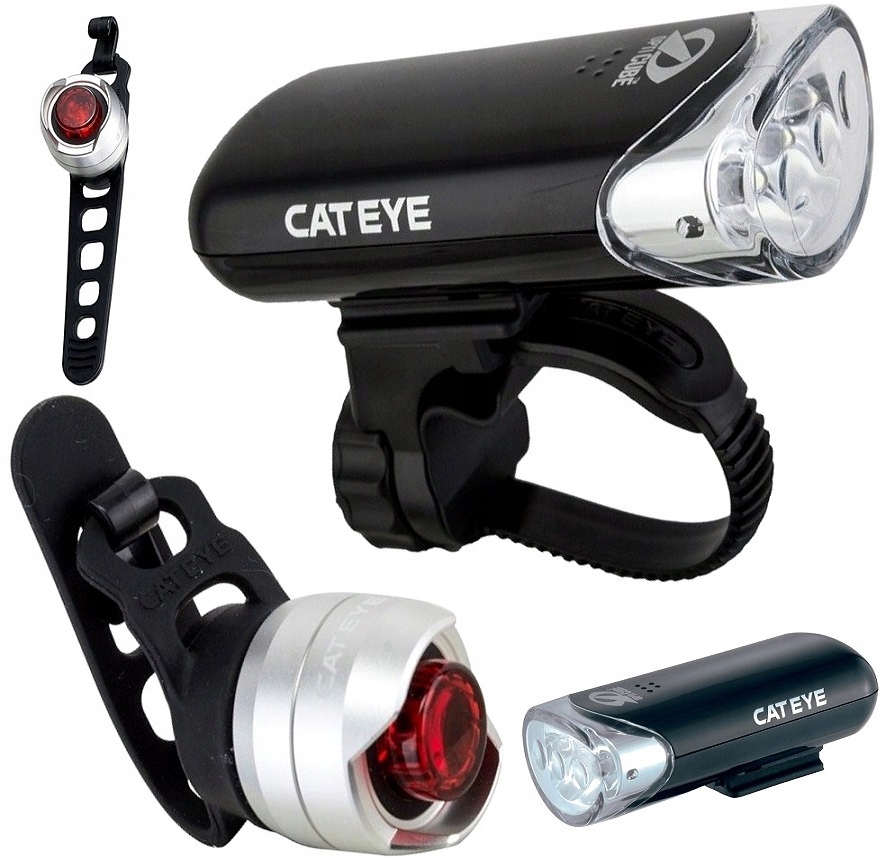 Zestaw lampek Cateye HL-EL135N SL-LD160-R