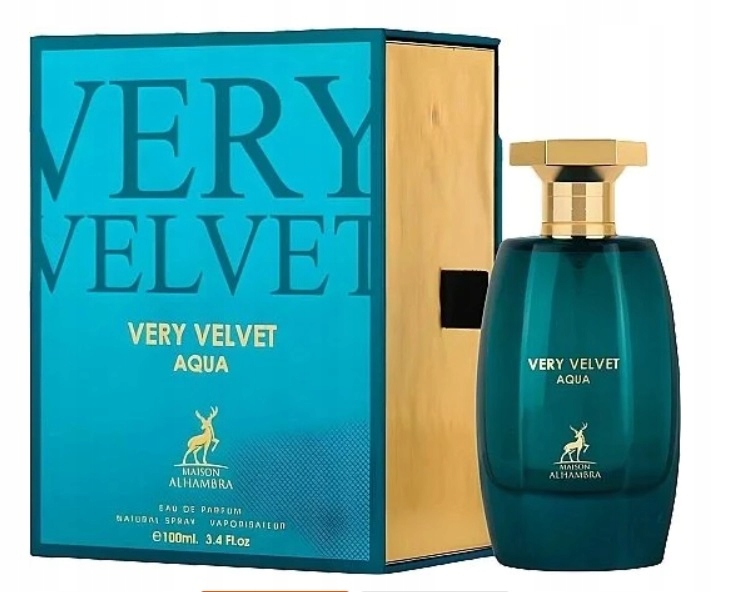Maison Alhambra Very Velvet Aqua 100 ml Parfém pro muže Parfémovaná voda