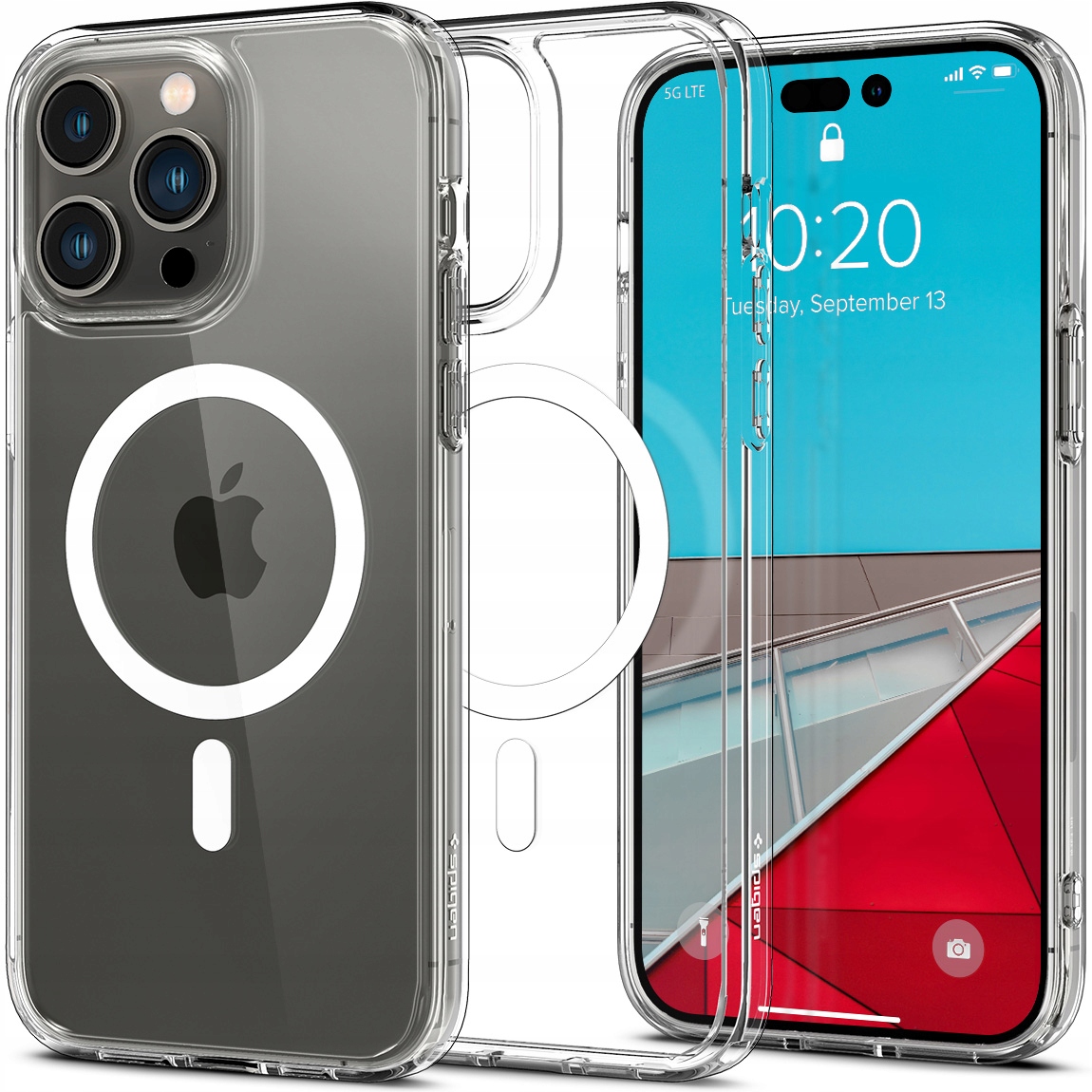 

Etui do iPhone 14 Pro, Spigen Crystal Mag MagSafe