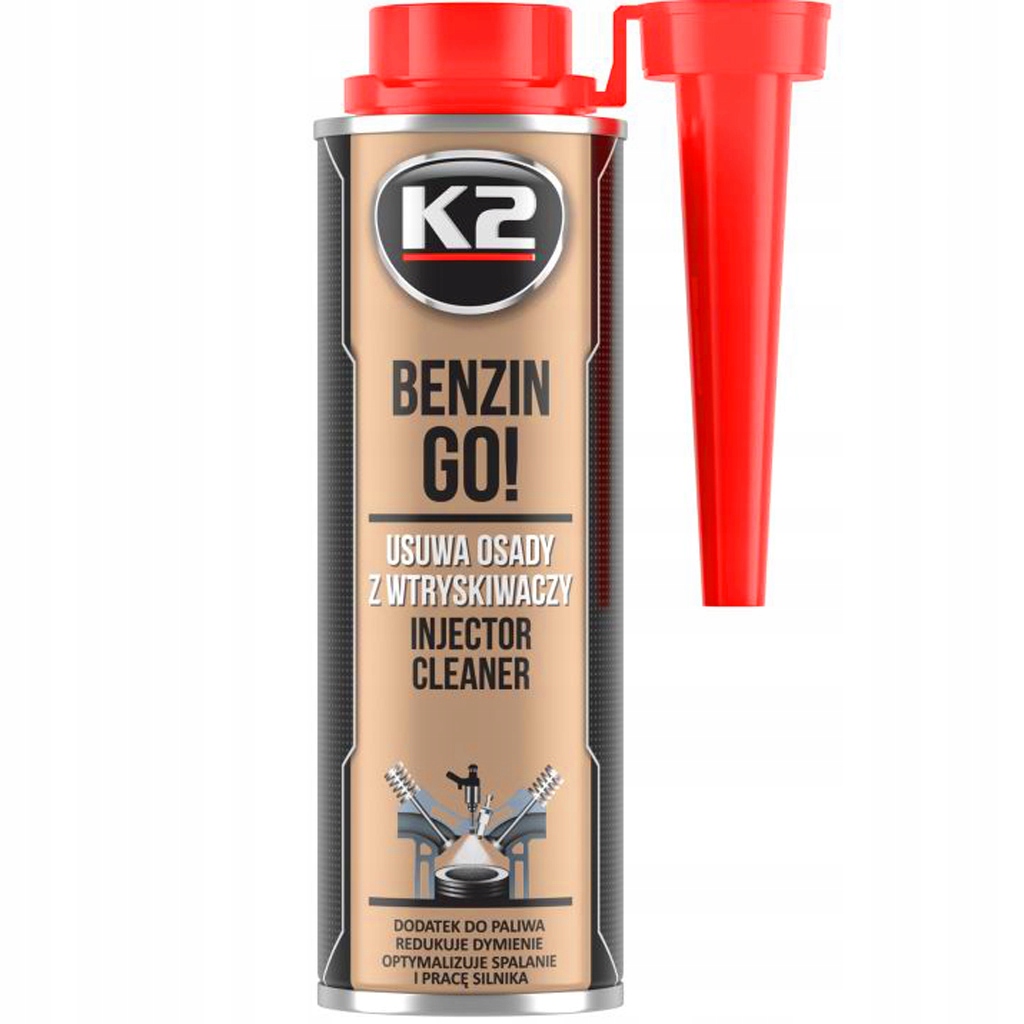 

K2 Benzin Go! Dodatek Czyścik K2 250ml
