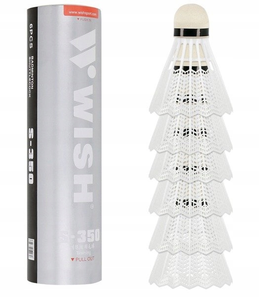 

Wish Komplet Lotek Do Badmintona 6 szt. Nylonowe