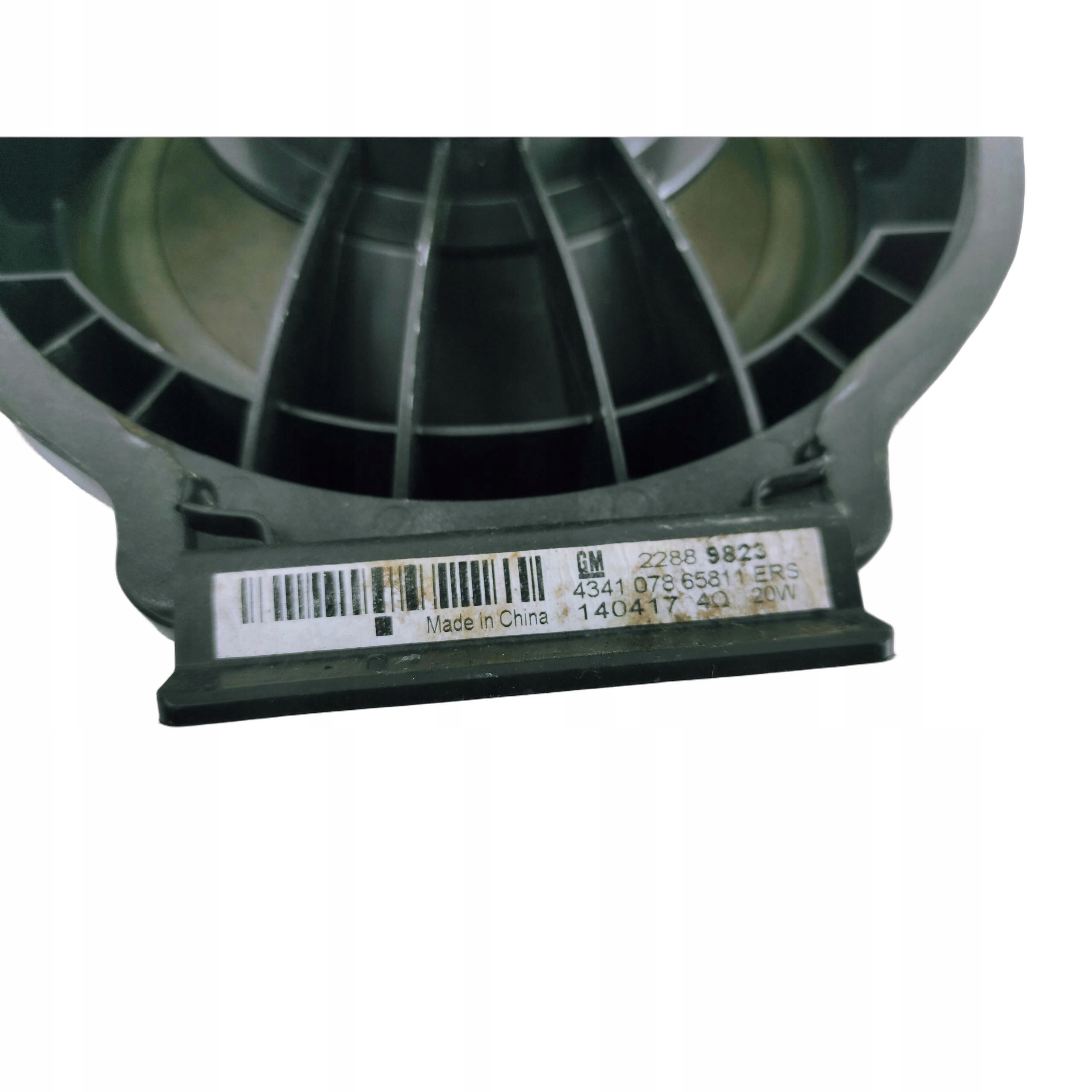 speaker door left rear part OPEL MOKKA A 22889823